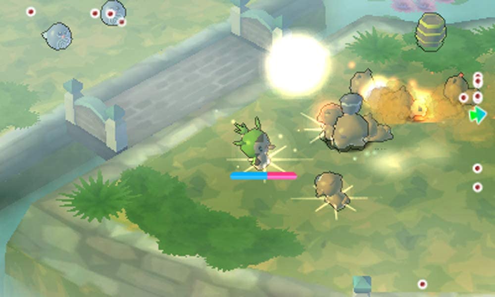 Pokemon Rumble Blast – Screen