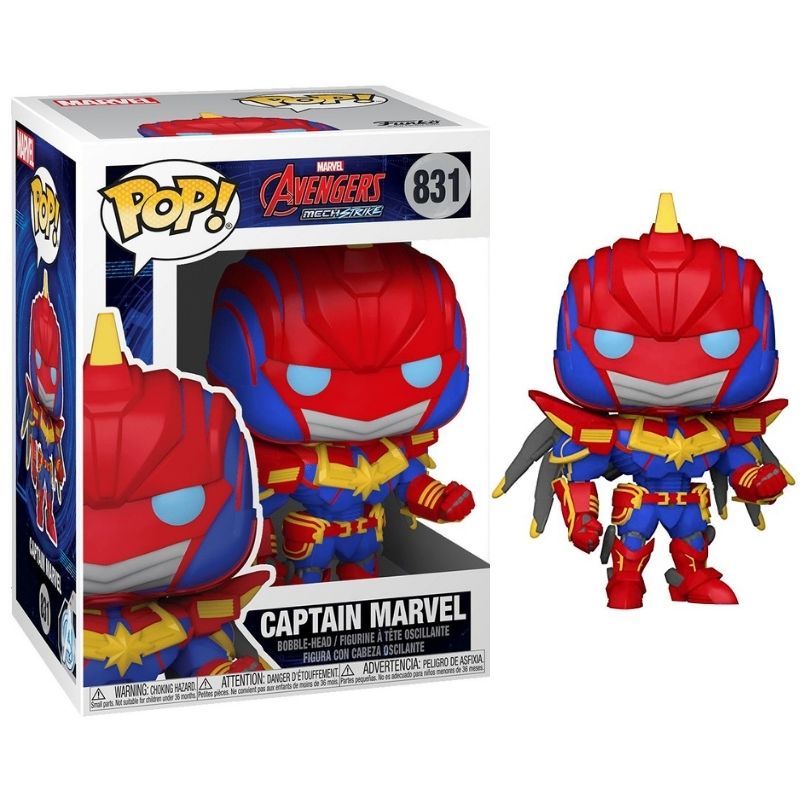 marvel mech strike funko pop