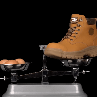 Leather Safety Shoes Work Shoes Steel Toe Men Puncture-protective Work Boots Anti-smash Protect Boots Indestructible Safety Lightweight