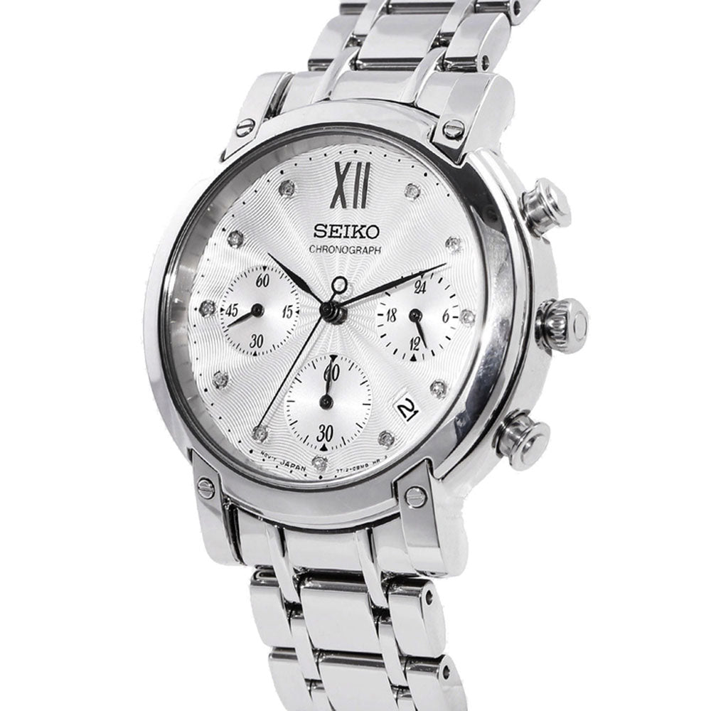 SEIKO SRW837P1 Neo Classic Chronograph Watch for Women – The WatchFactory™