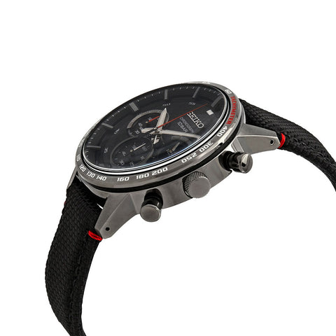 SEIKO Chronograph Quartz Black Dial Men's Watch SSB359P1 – The WatchFactory™