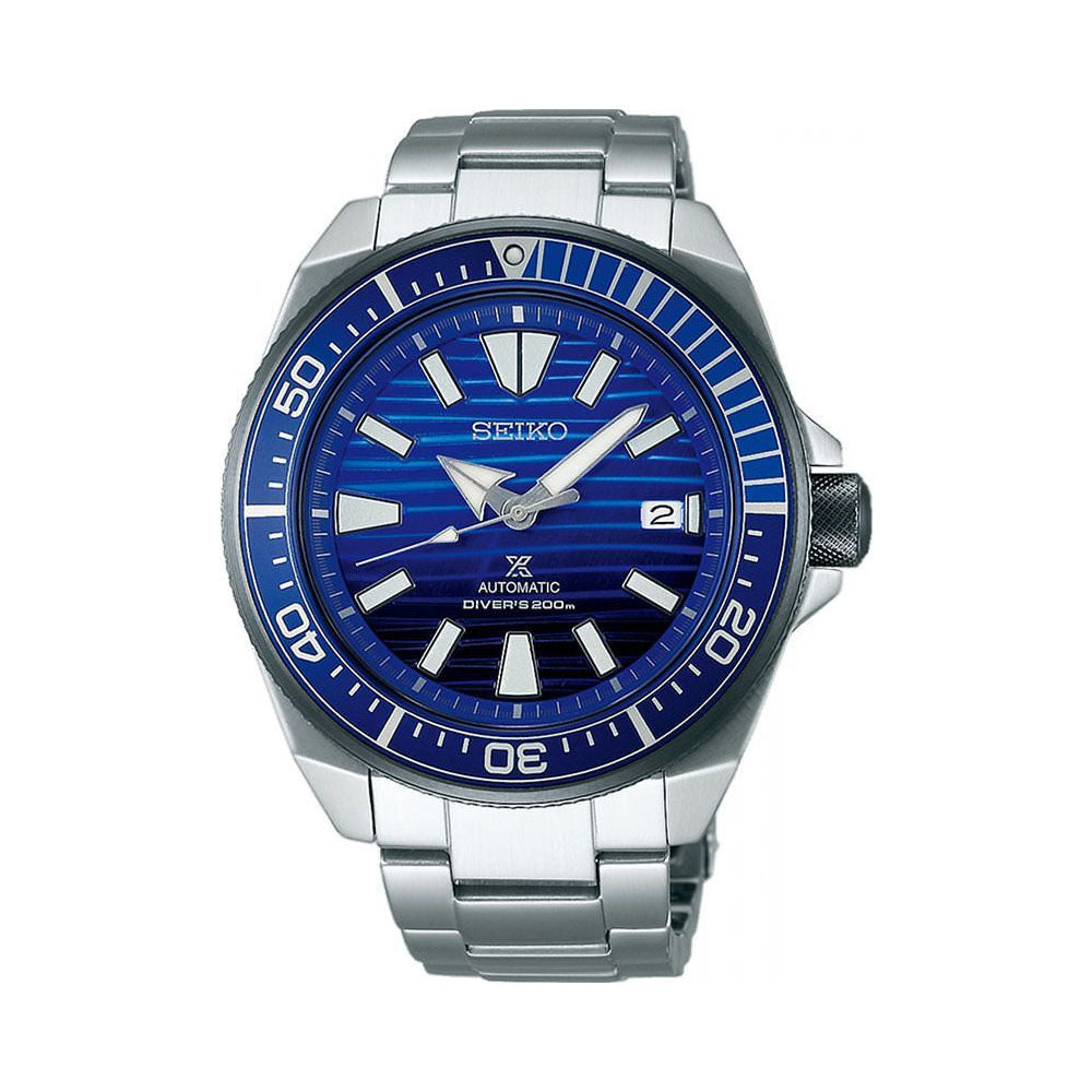 Seiko Prospex Automatic Movement Analog Blue Dial Stainless Steel Band –  The WatchFactory™