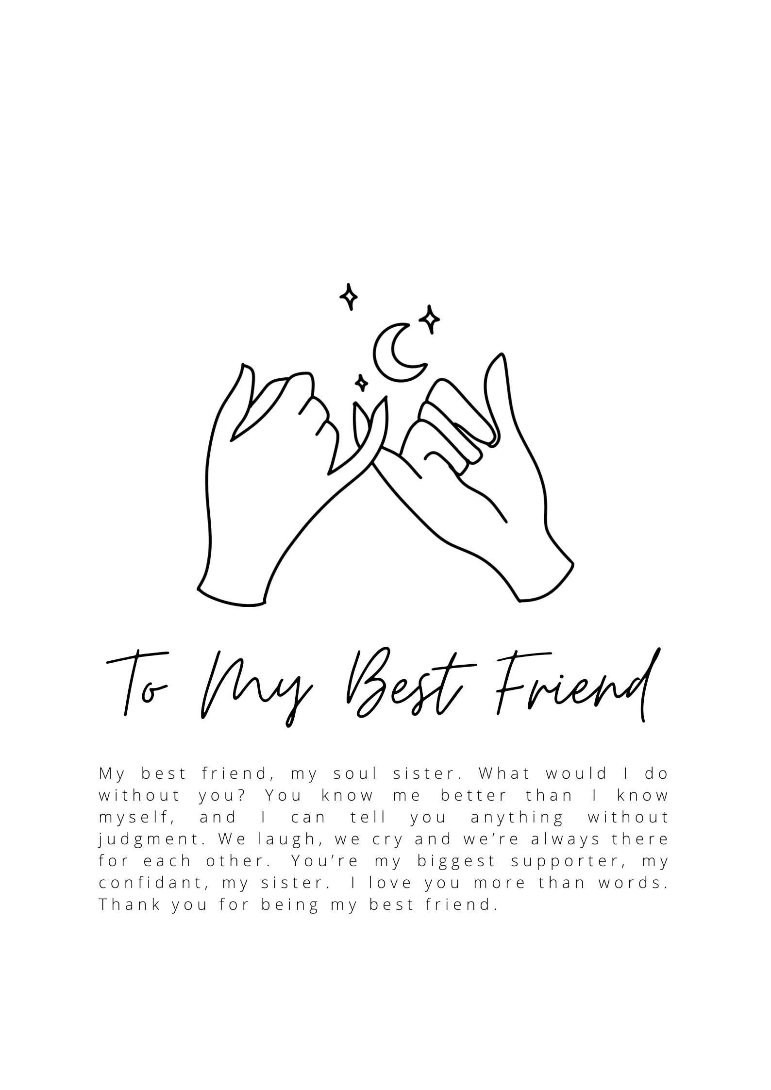 friendship drawings quotes