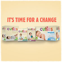 Load image into Gallery viewer, Cuties Complete Care Baby Diapers, Size 6, 104 Count
