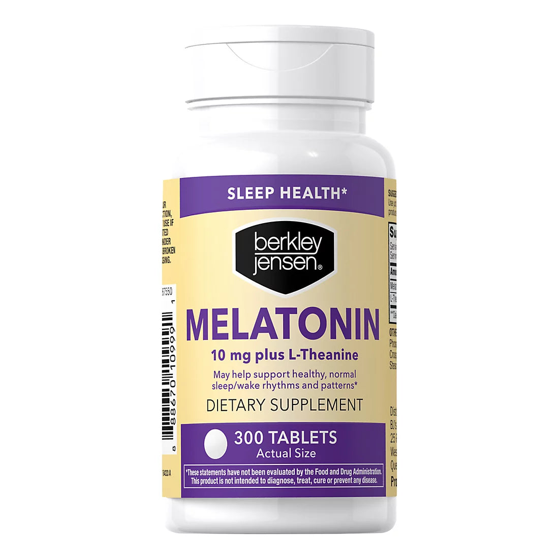 Berkley Jensen Melatonin 10mg, 300 ct.