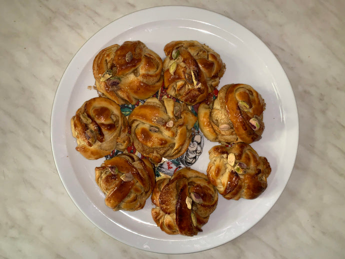 Swedish Cardamom Rolls (Kardemummabullar)