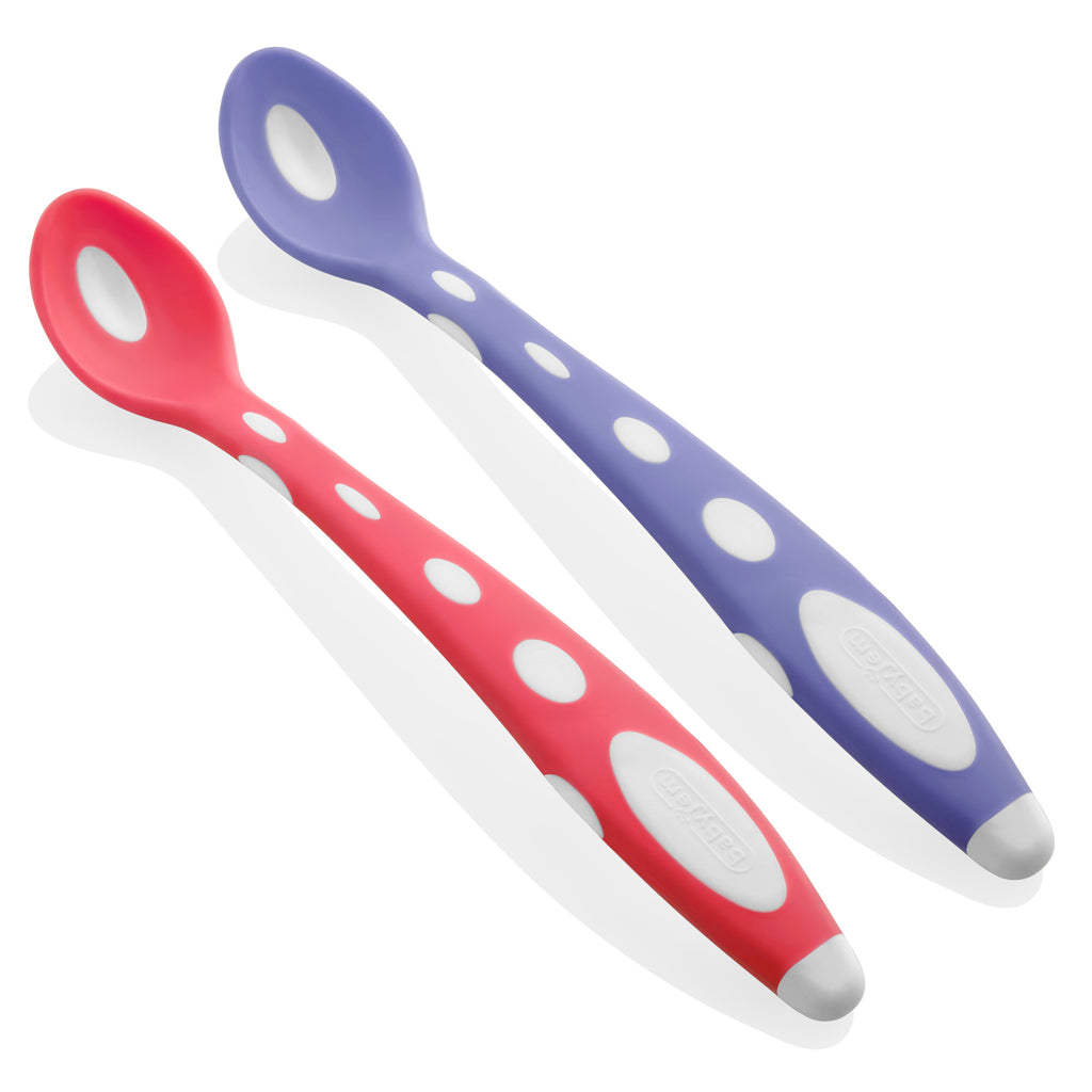 CHICCO Soft Silicon Spoon 6M+ – Le Bouquet Baby