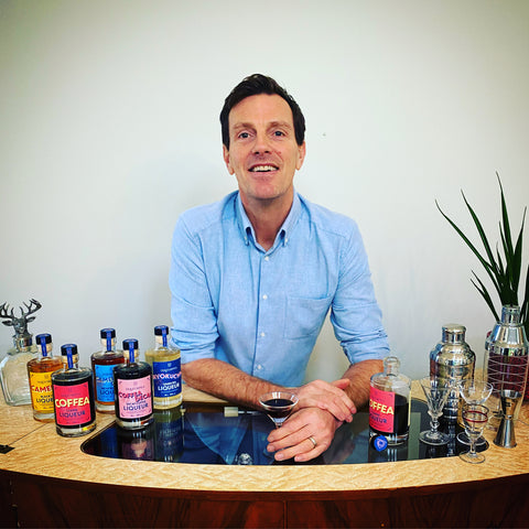 Jason Stephenson, CEO Cotswold cocktail school