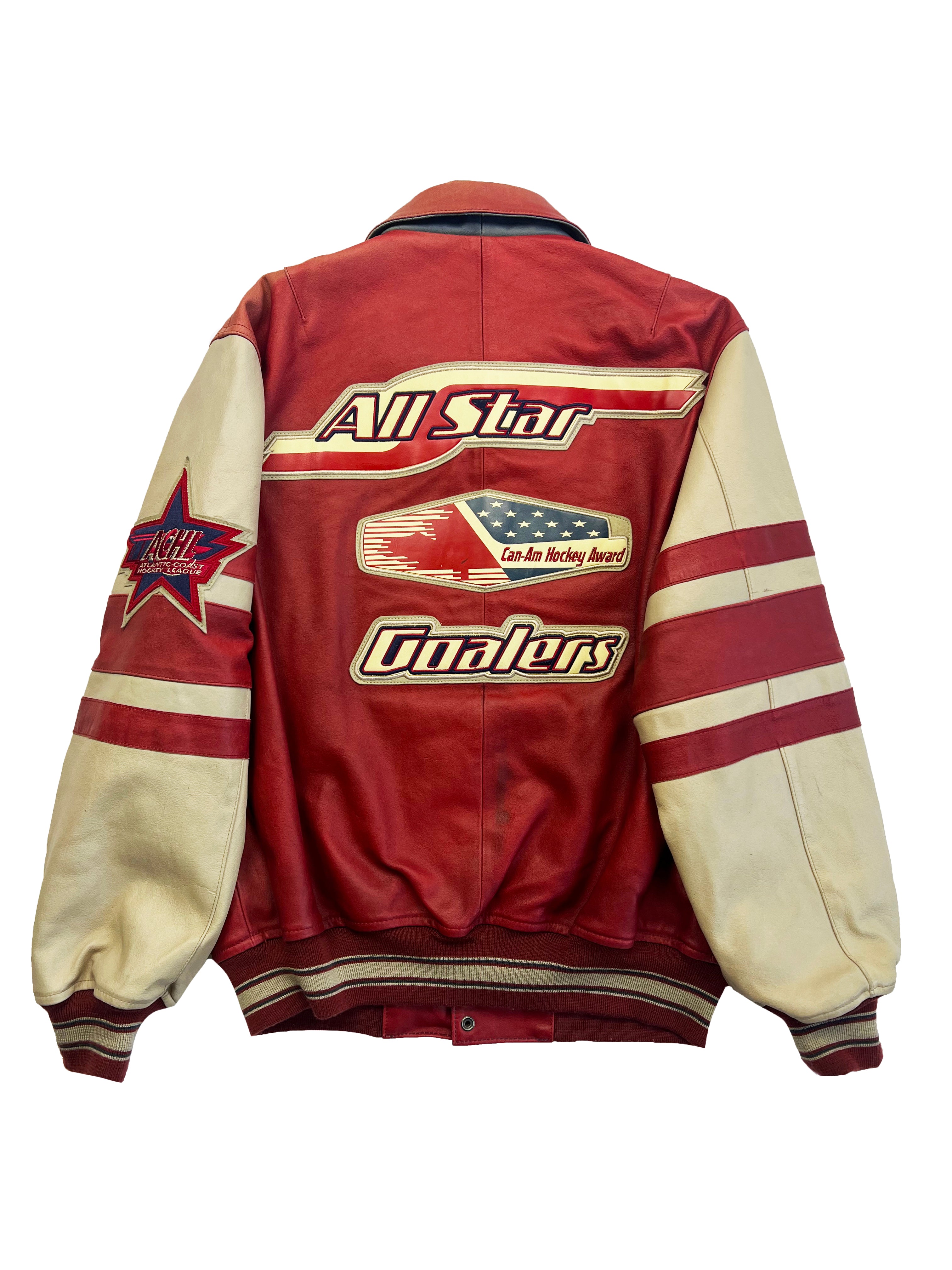 Avirex 'Goalers' Leather Jacket 90's – Sekkle