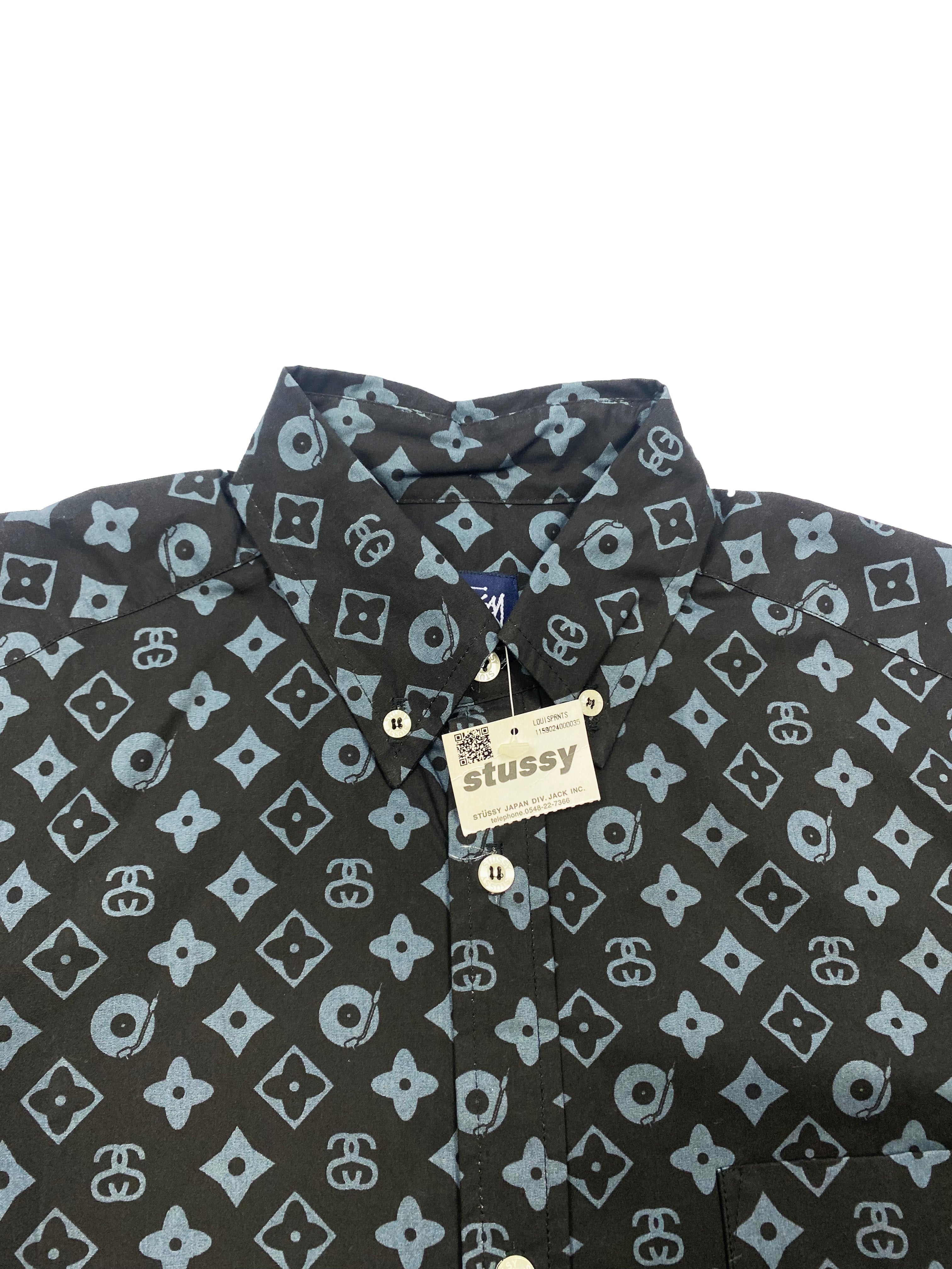 Louis Vuitton Silk Leaf Button Up Shirt – Savonches