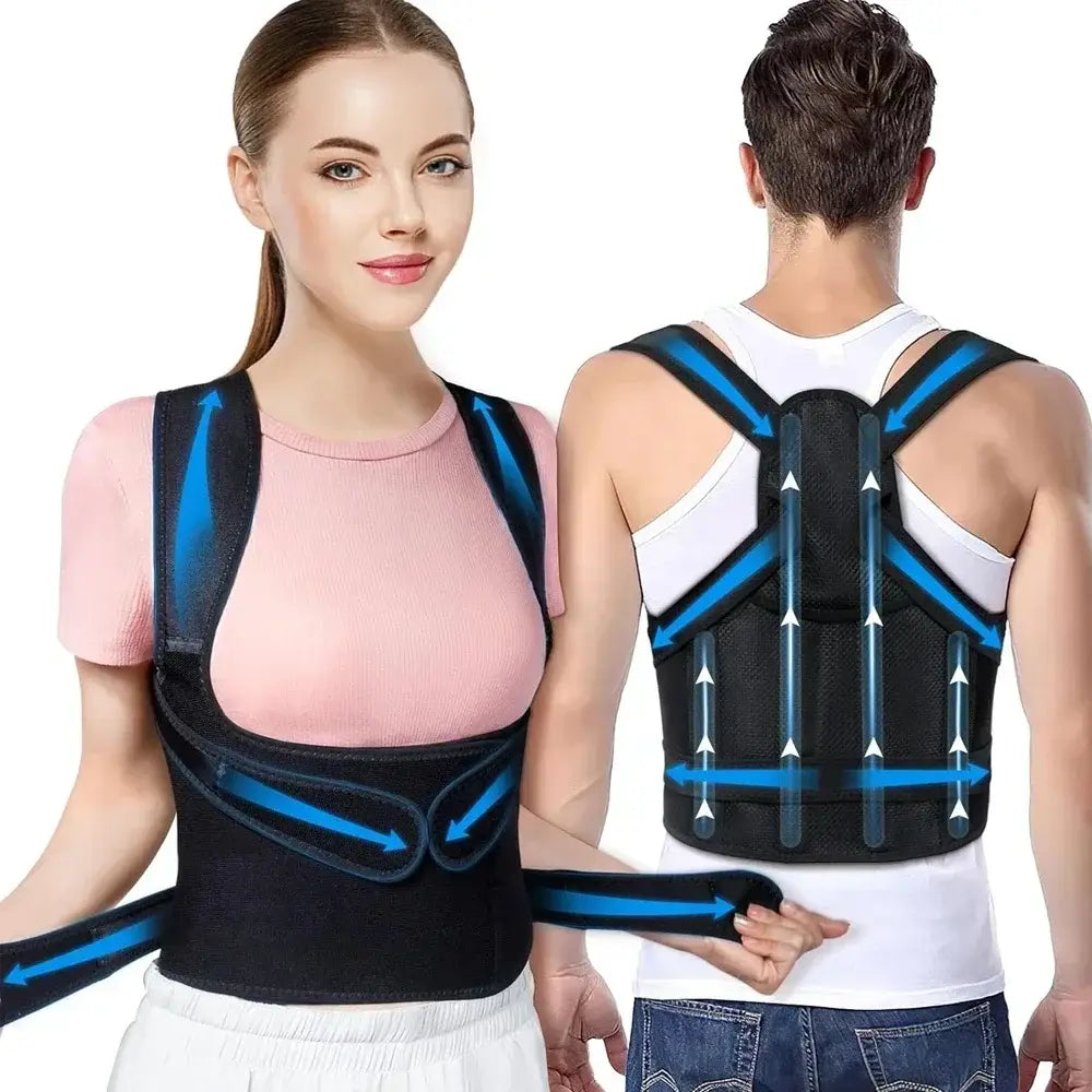 Adjustable Back Support Posture Corrector for Women and Men