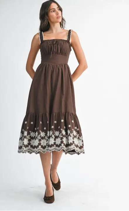 Marigold Mocha Dress