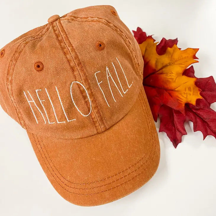 Hello Fall Hat