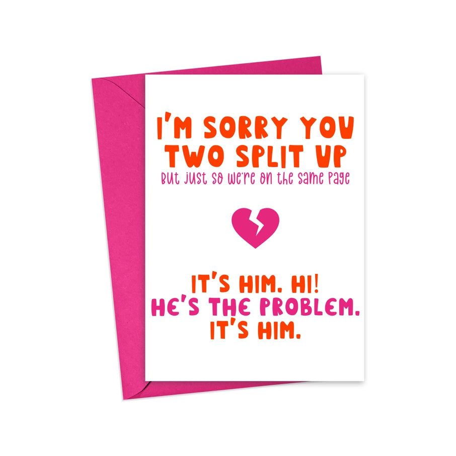 It’s Him Hi Taylor Swift Card