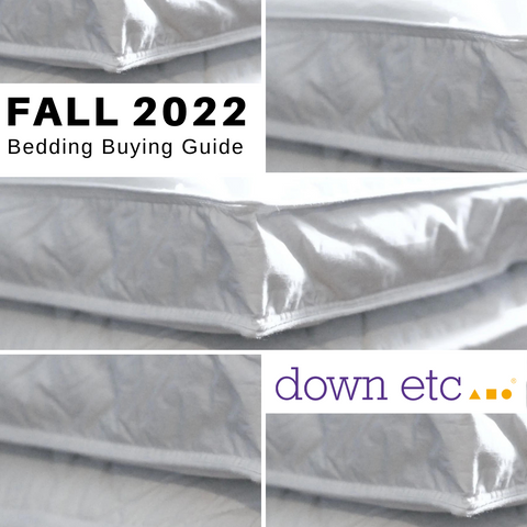 Fall 2022 Bedding Buying Guide Feather Beds