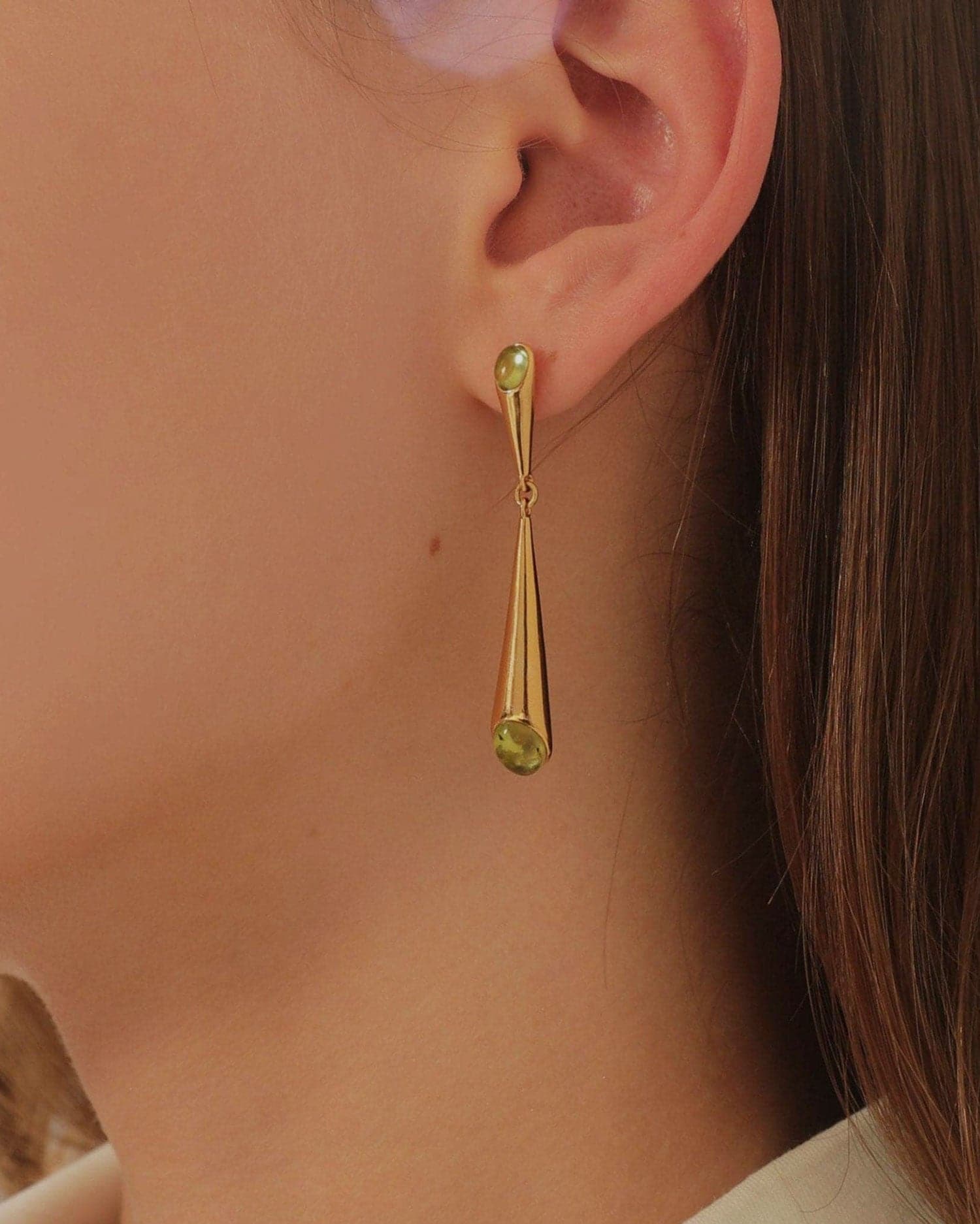 Skyrim Peridot Earrings