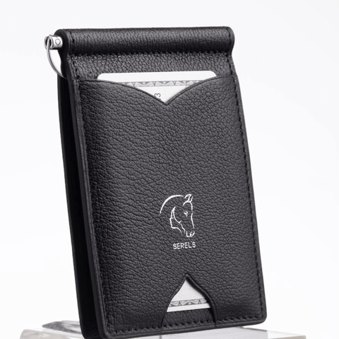 Serel's Genuine Leather Money Clip Wallet