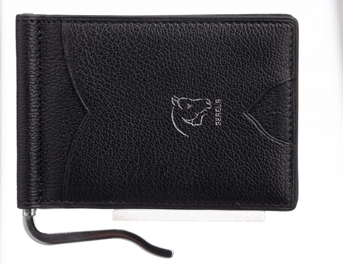 Slim Minimalist Wallet with Money Clip