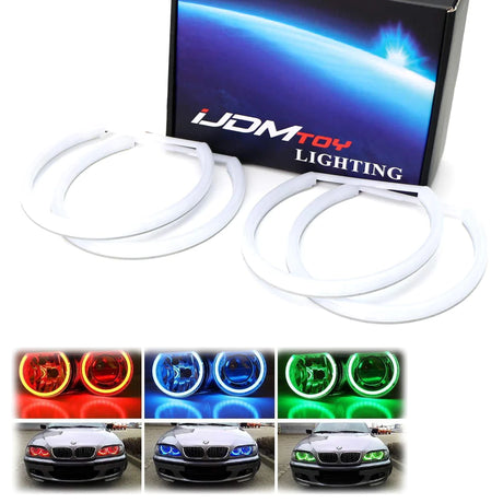 7000K Xenon White 284-SMD LED Angel Eyes Halo Ring Lighting Kit for BM –  Webbys