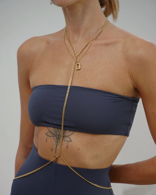 CRYSTAL BELLY CHAIN – DE.FINE Collection Jewelry