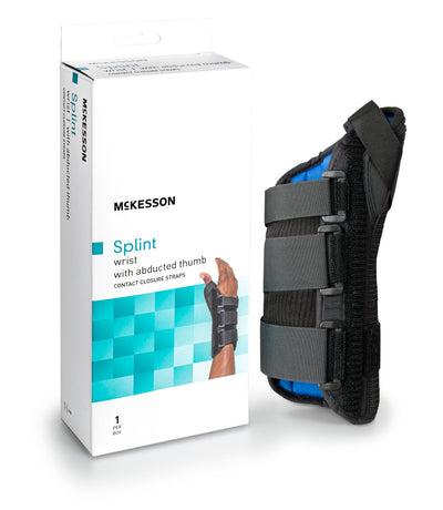 McKesson Left Wrist Splint with Abducted Thumb, Small