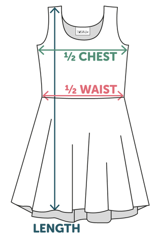 floaty dress measurements by MooksGoo