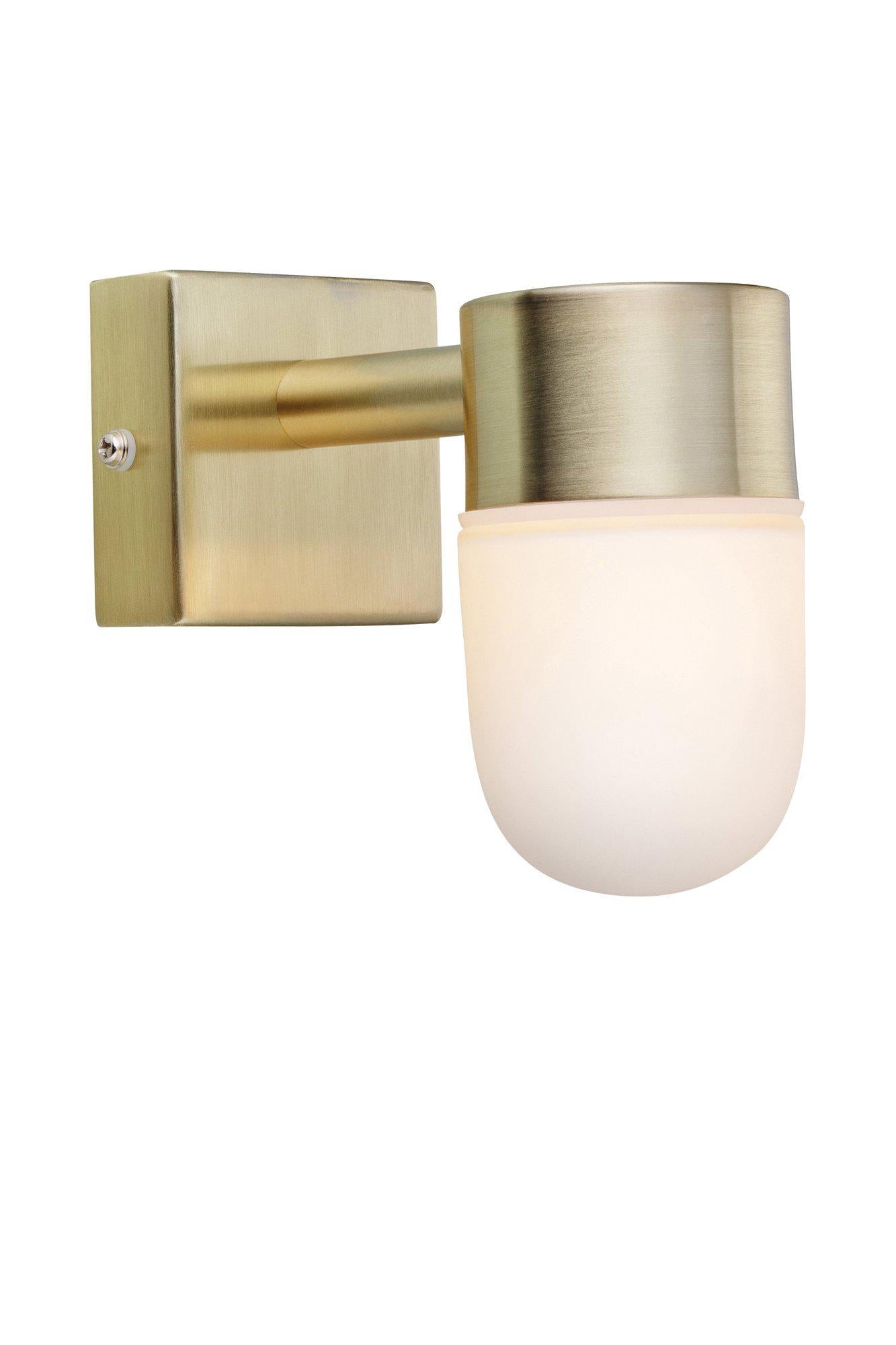 dev.markslojd Menton Wall Lamp Brass