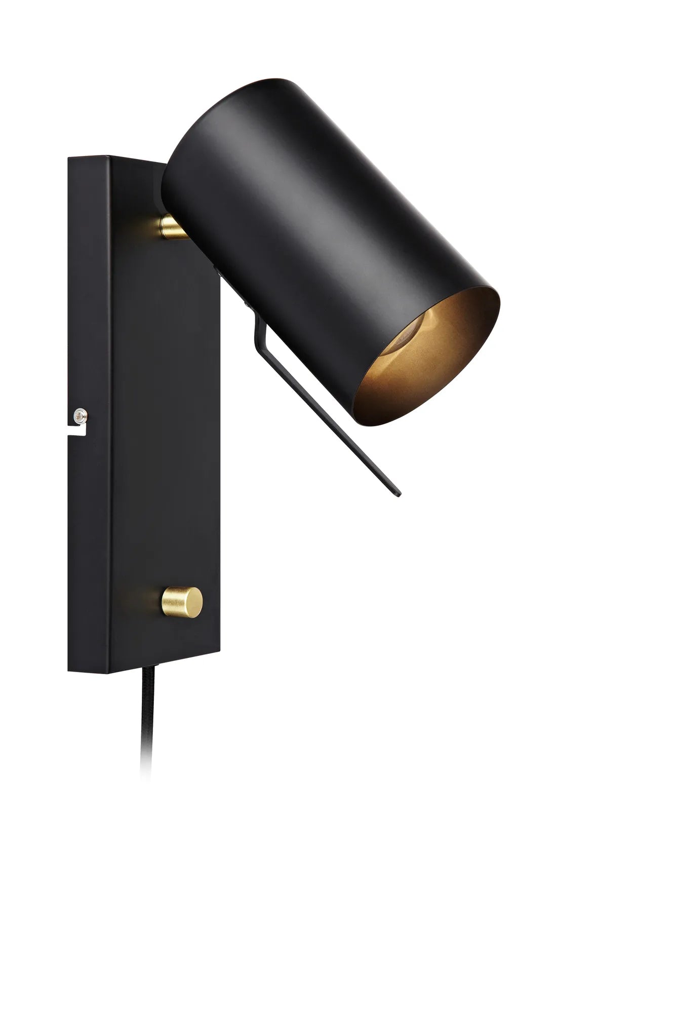 Läs mer om Carrie Vägglampa Svart