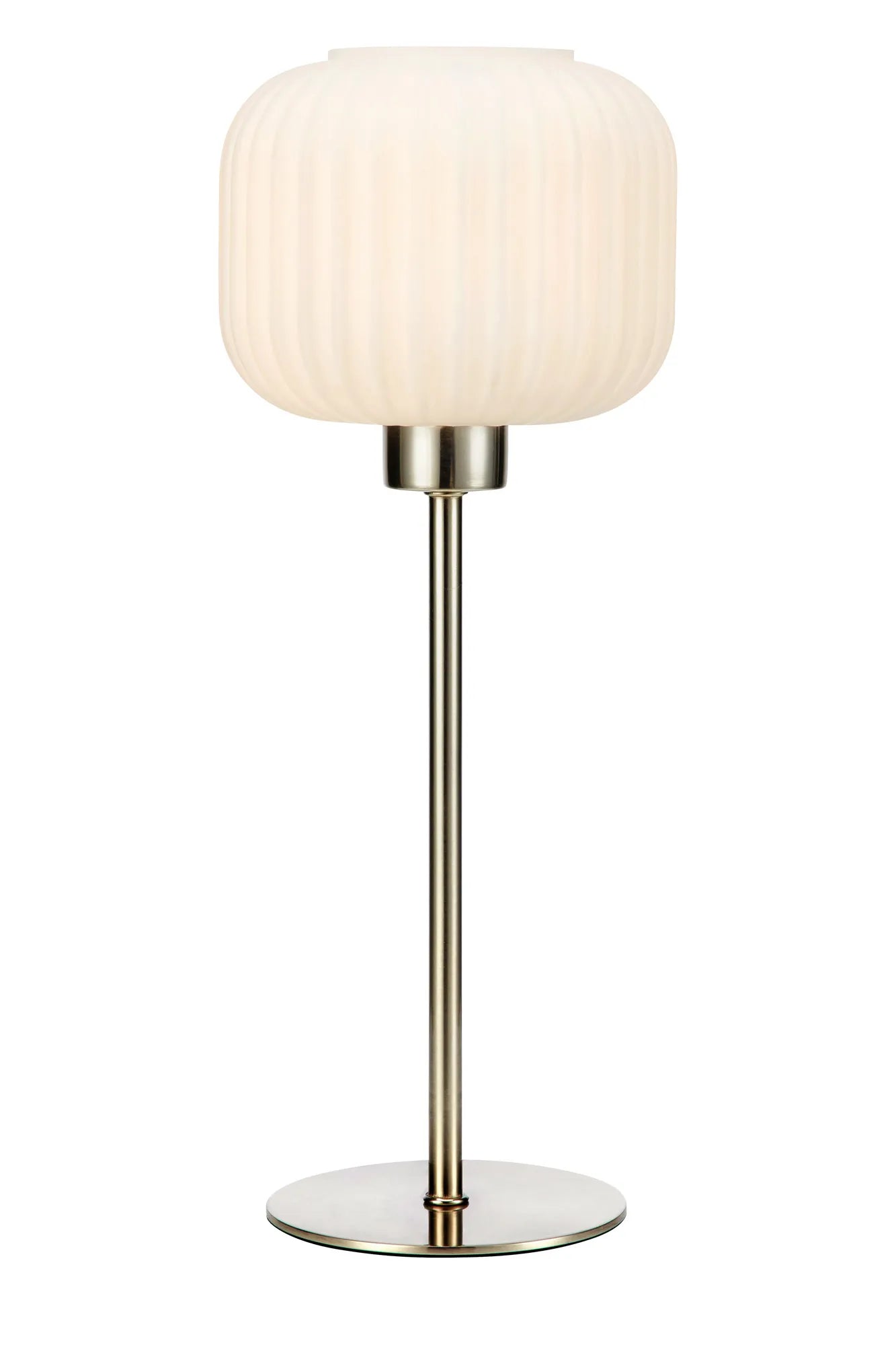 Läs mer om Sober Bordslampa Stål/Vit 38 cm