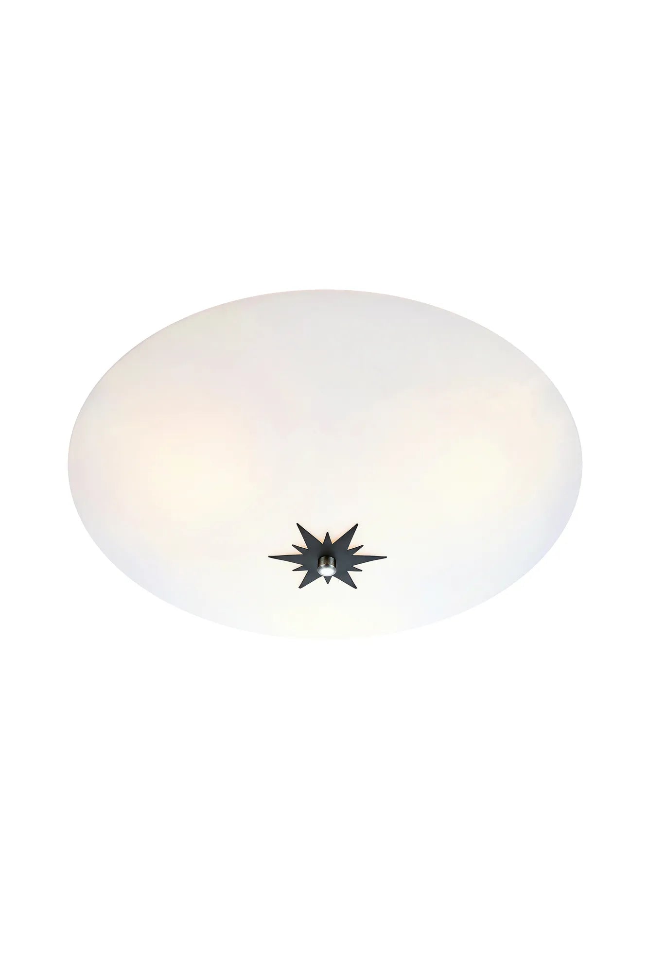 Rose Plafond Vit 43 cm