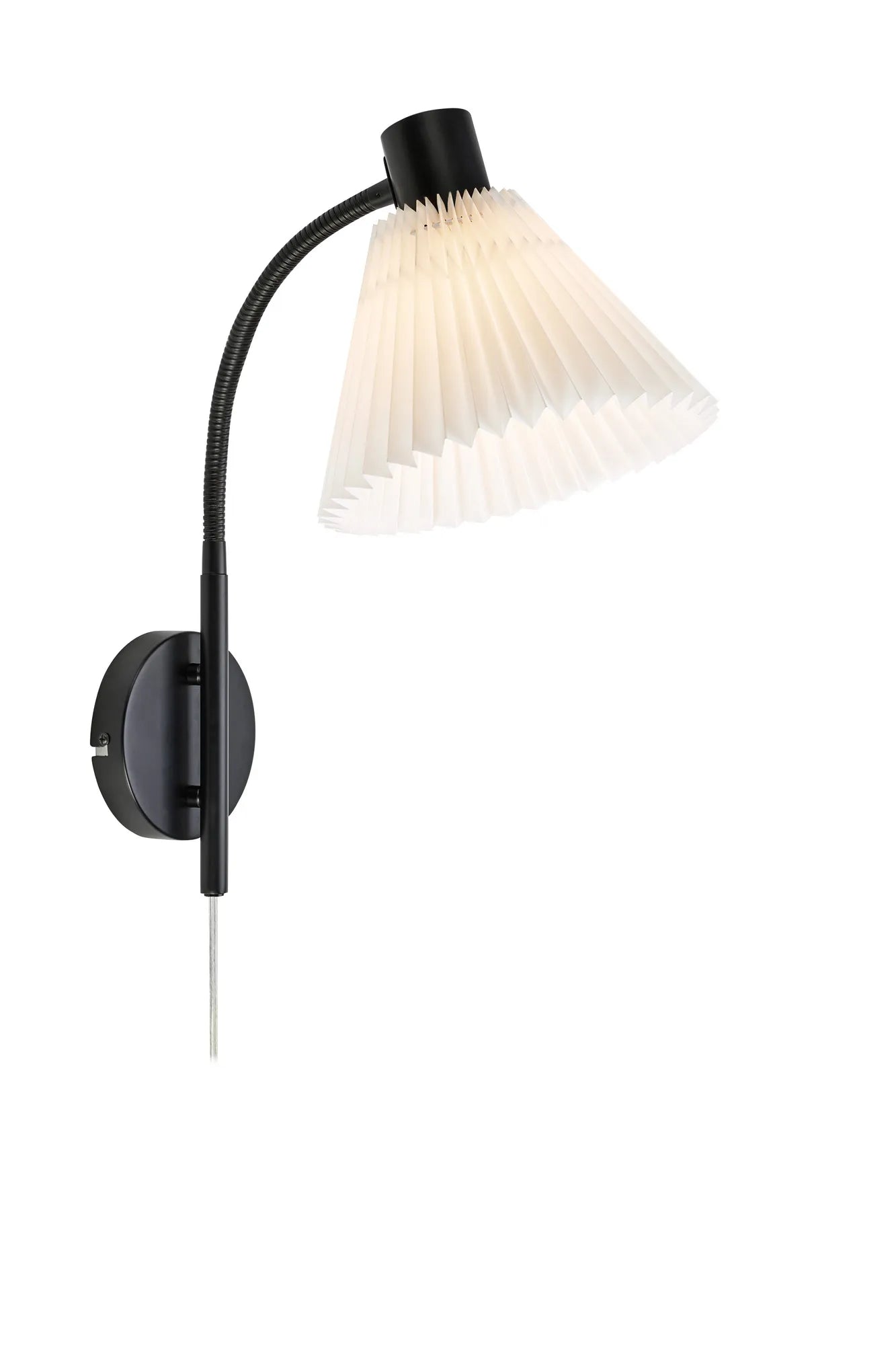 Läs mer om Mira Vägglampa Vit/Svart