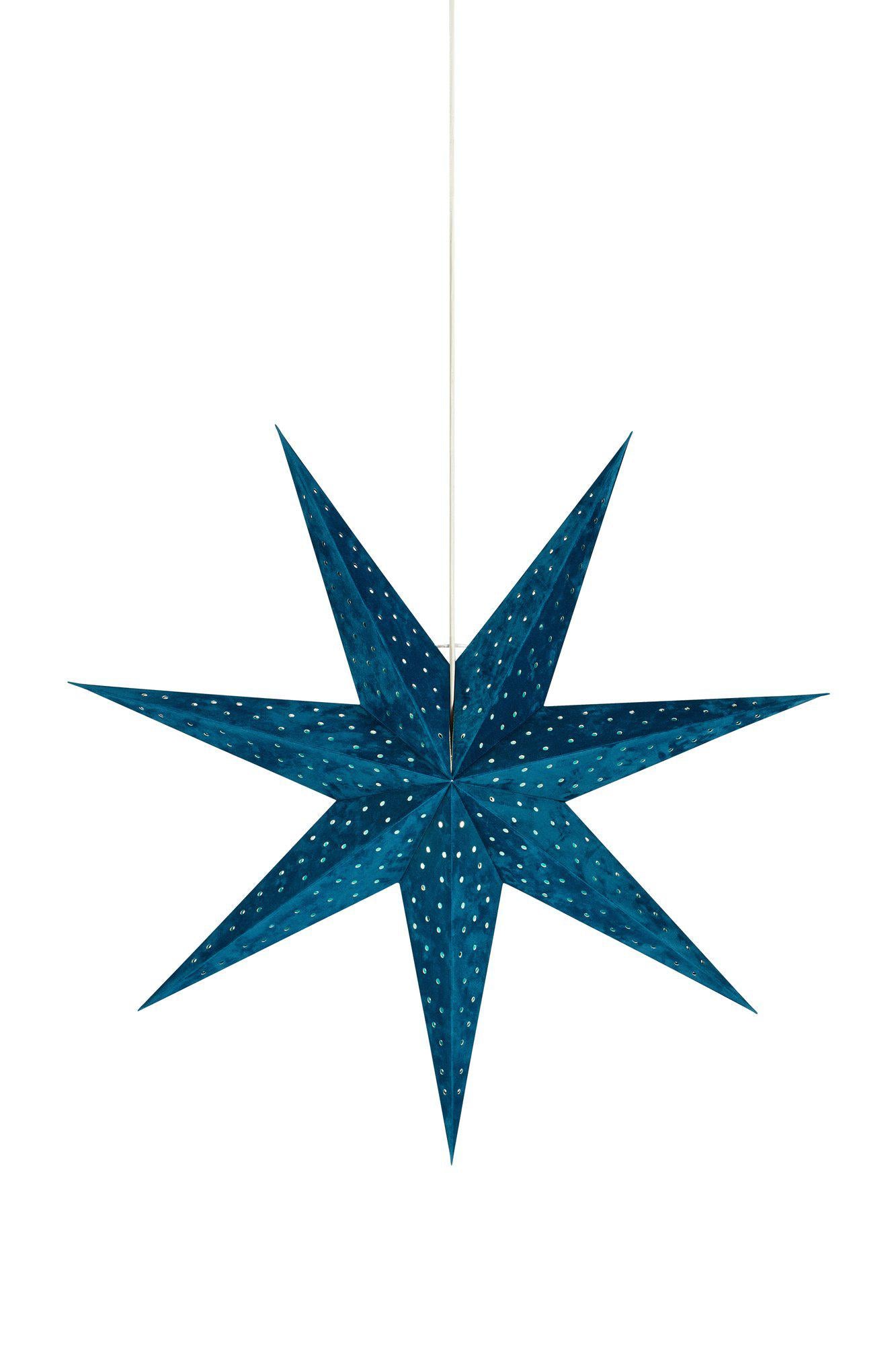 dev.markslojd Velours Star Blue 75 cm