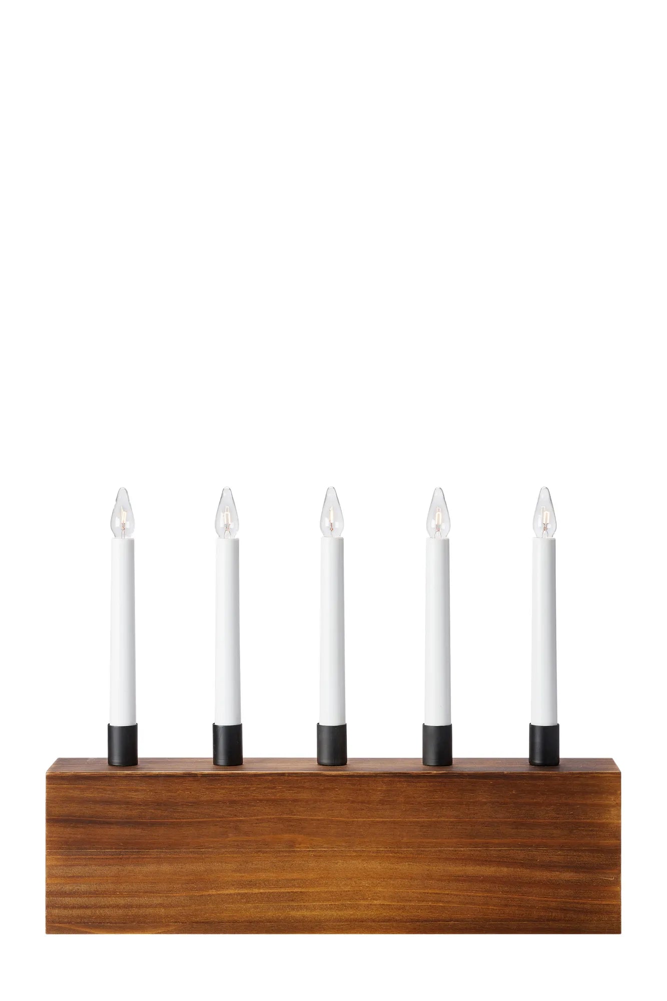 Läs mer om Albero Adventsljusstake Brun 41 cm