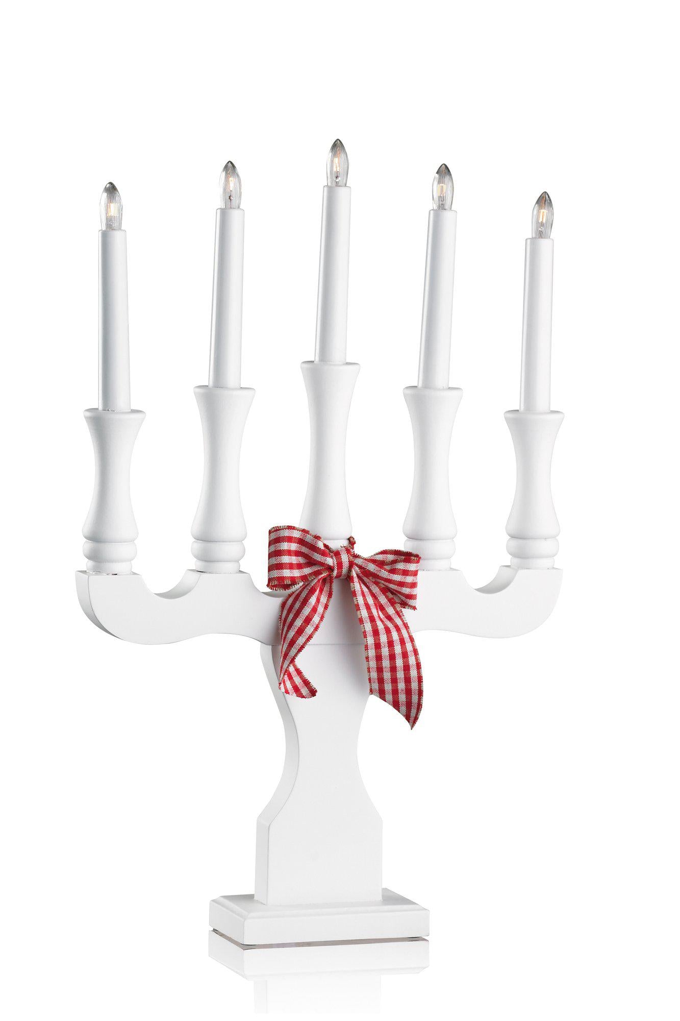 Markslojd Rydboholm Advent Candlestick White