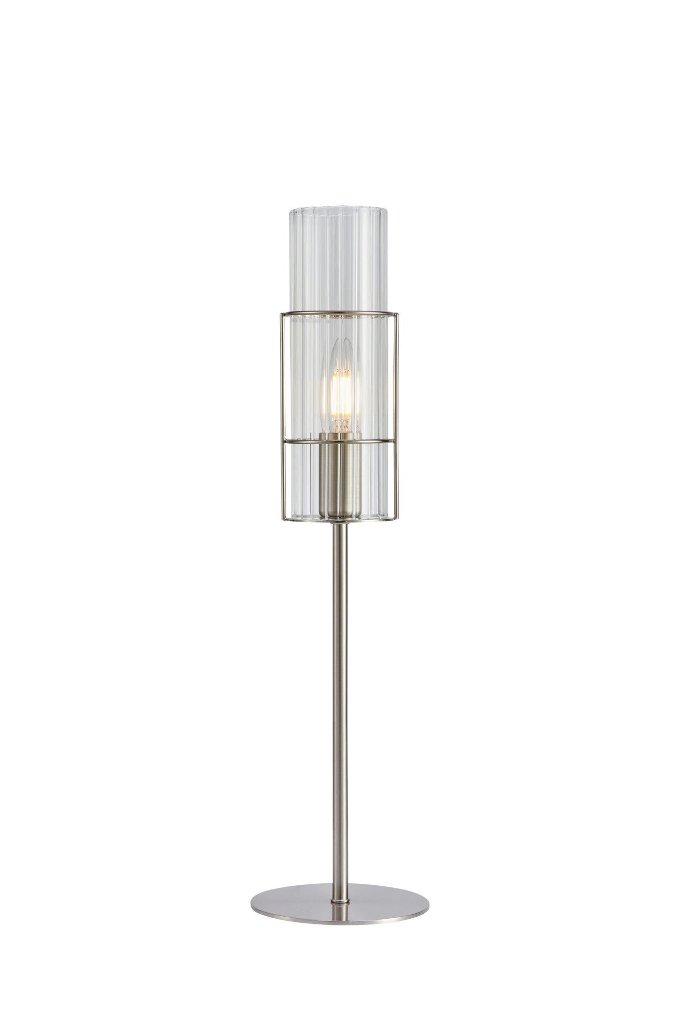 Markslöjd Tubo Bordslampa Nickel 50 cm