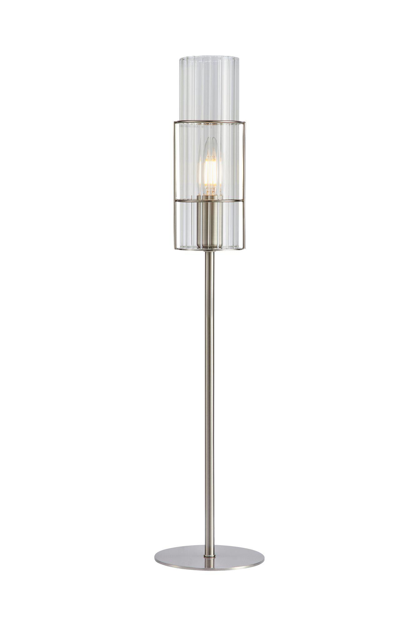 Markslöjd Tubo Bordslampa Nickel 65 cm