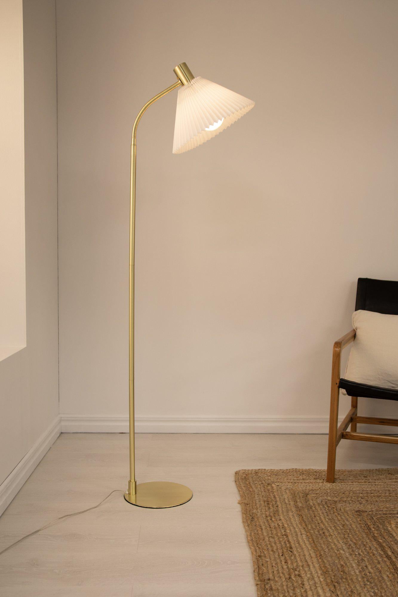 Markslojd Mira Floor Lamp Brass