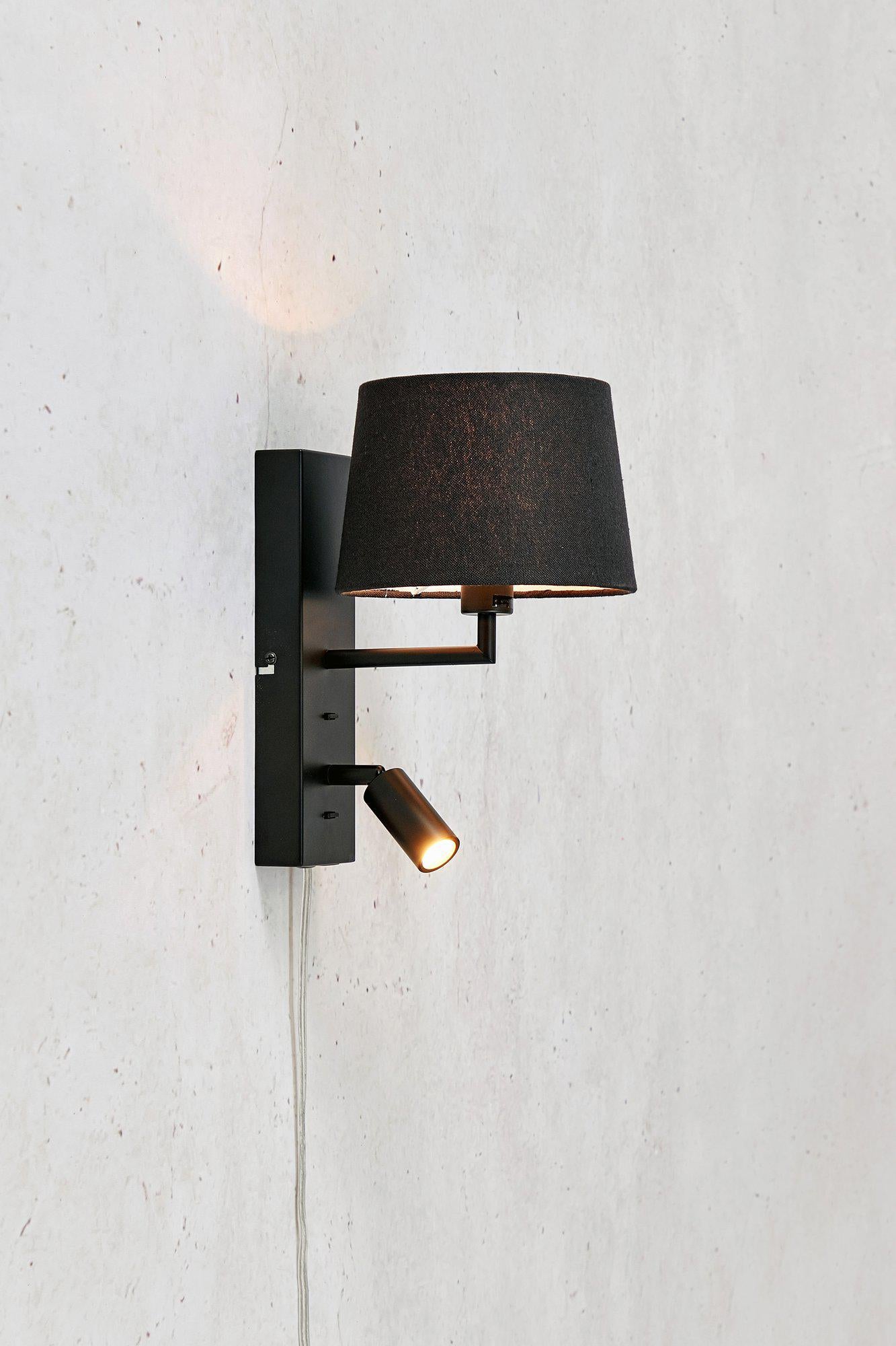 Markslöjd Como Wall Lamp Black