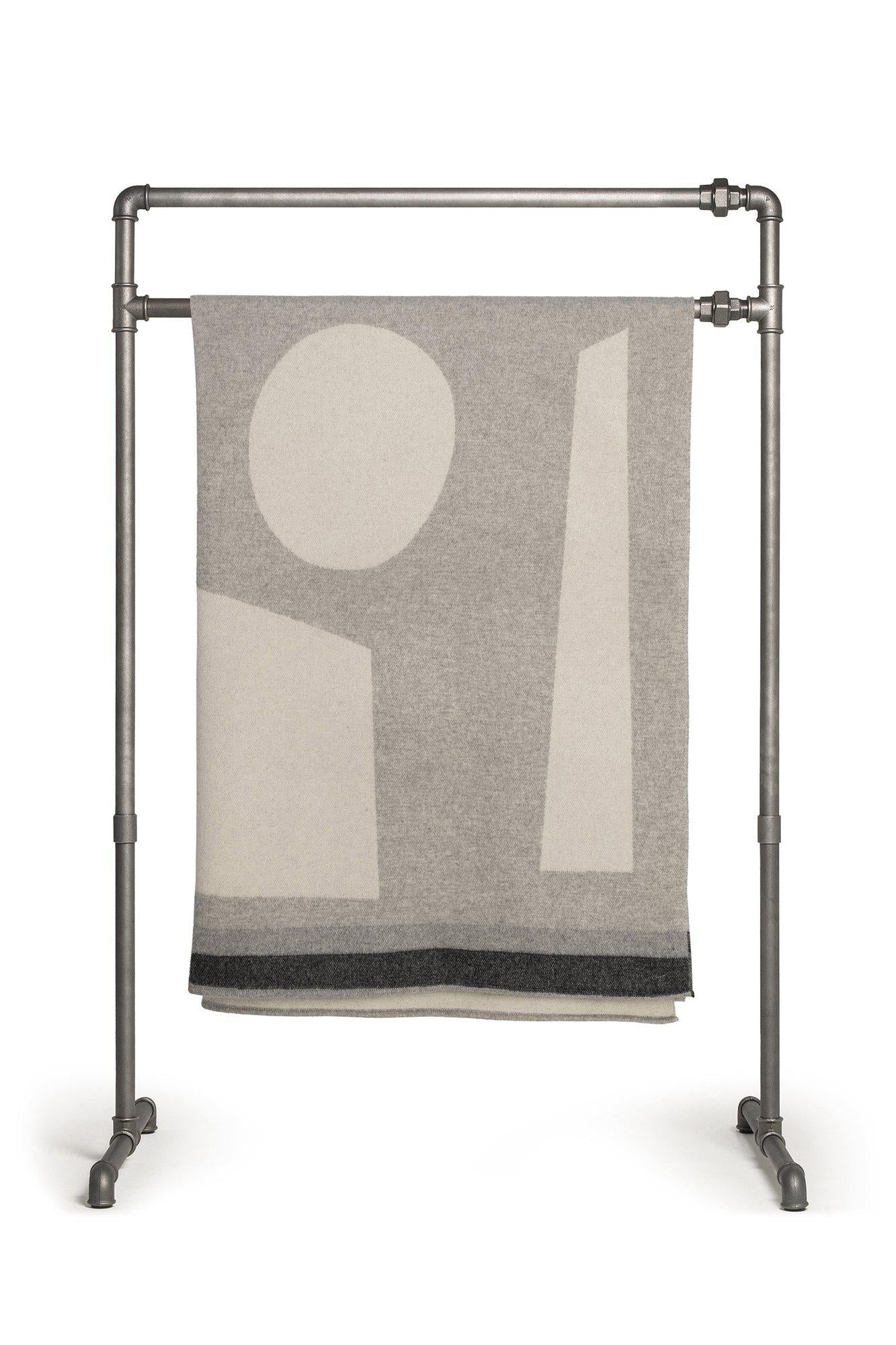 Markslöjd Alma Throw Grey 130×180 cm