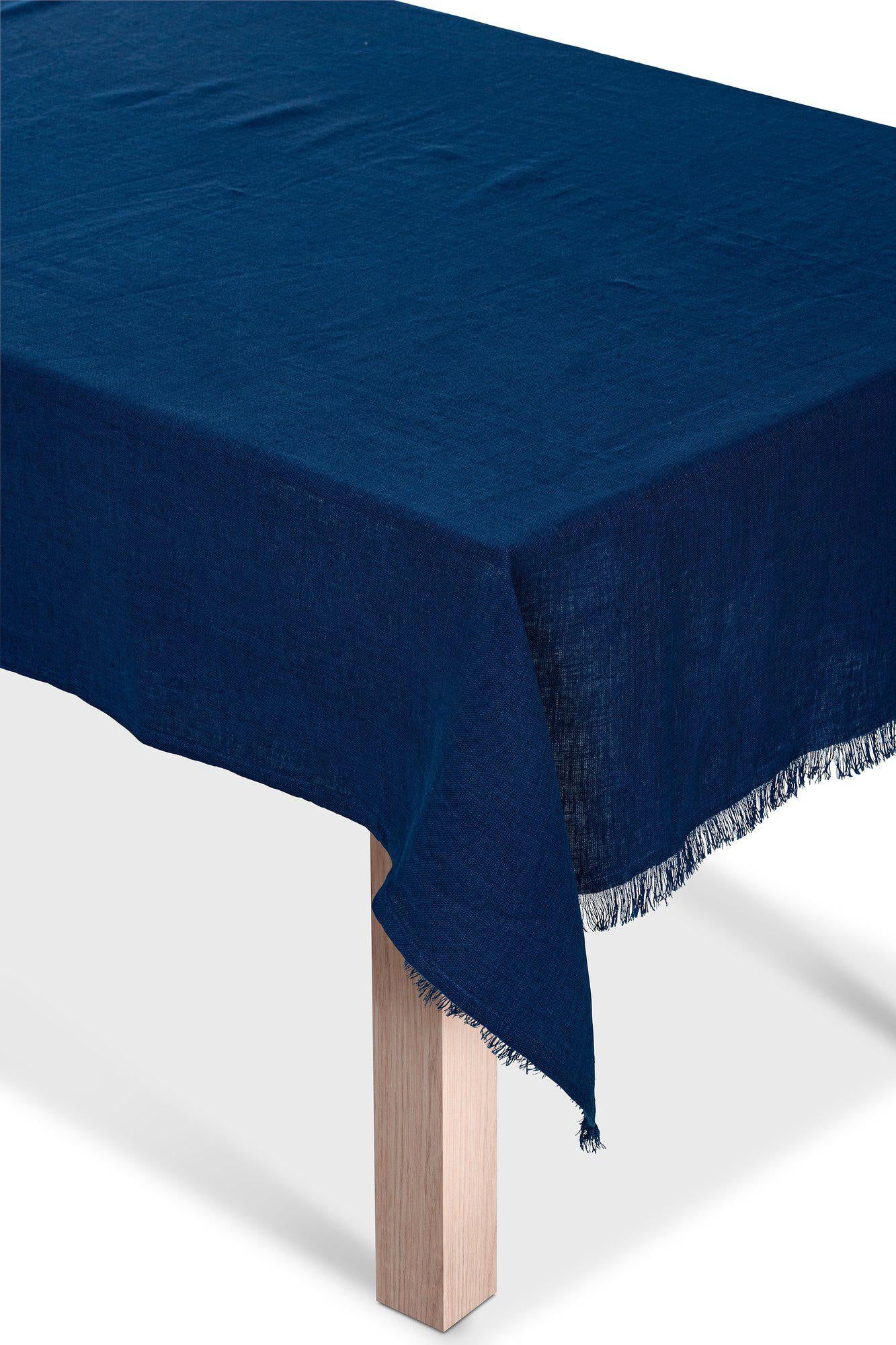 dev.markslojd Torun Linen Cloth Blue 150×350 cm