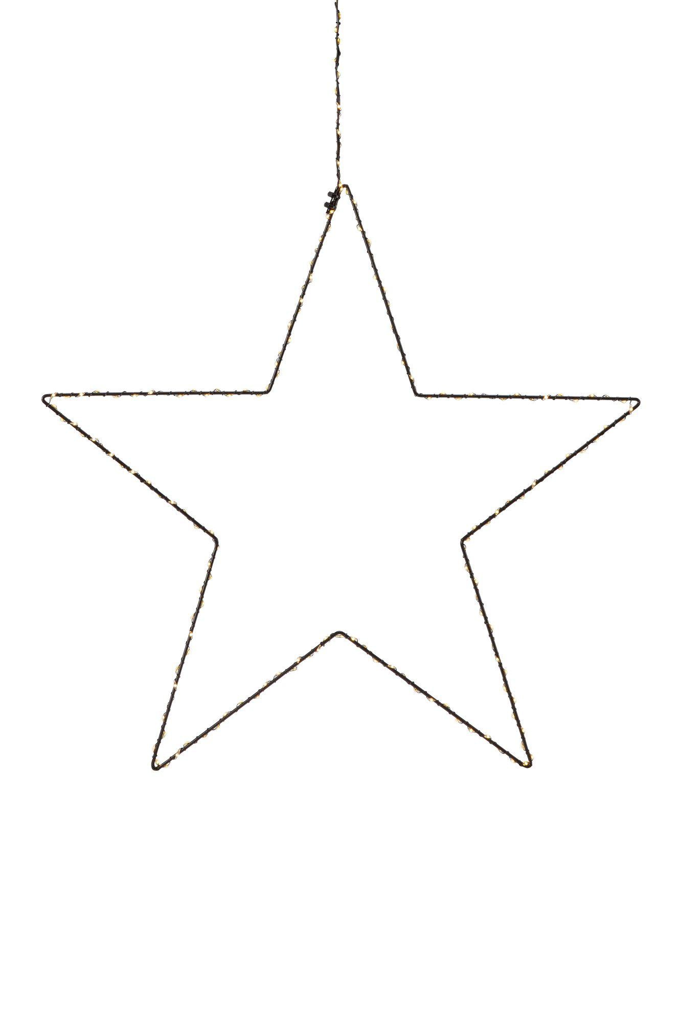 Markslojd Alpha Stjärna Svart 30 cm