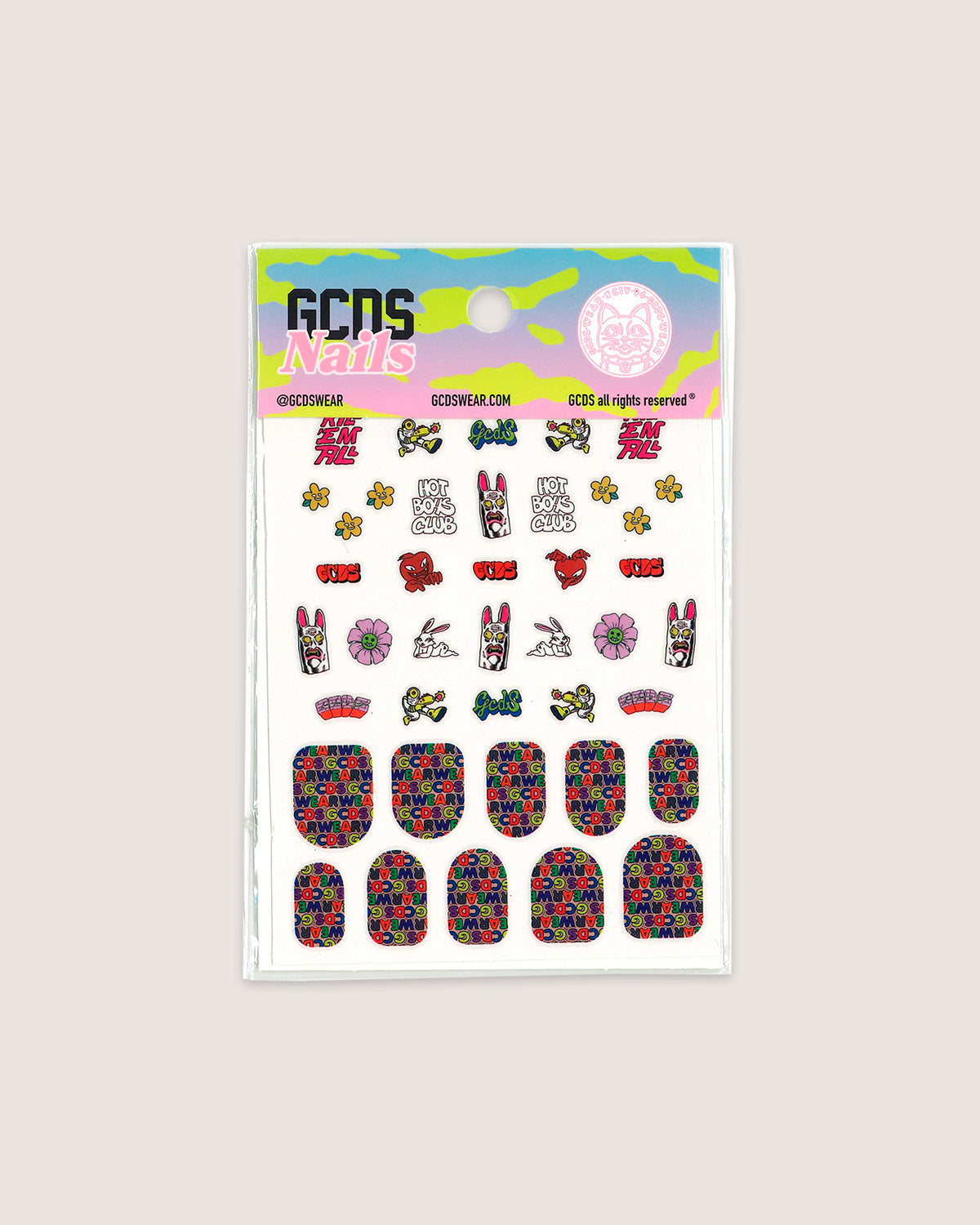 Villains nail stickers