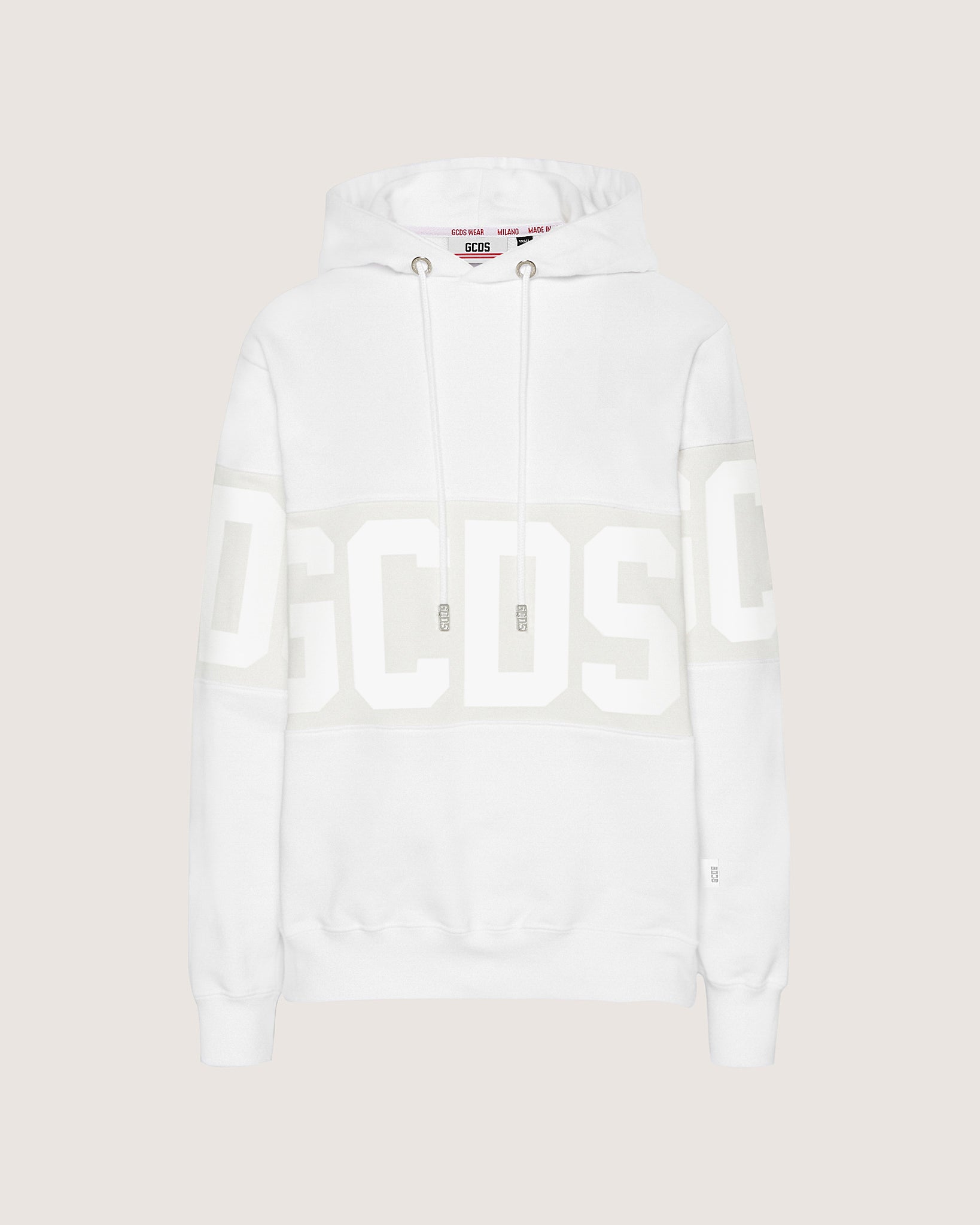 New GCDS logo band hoodie