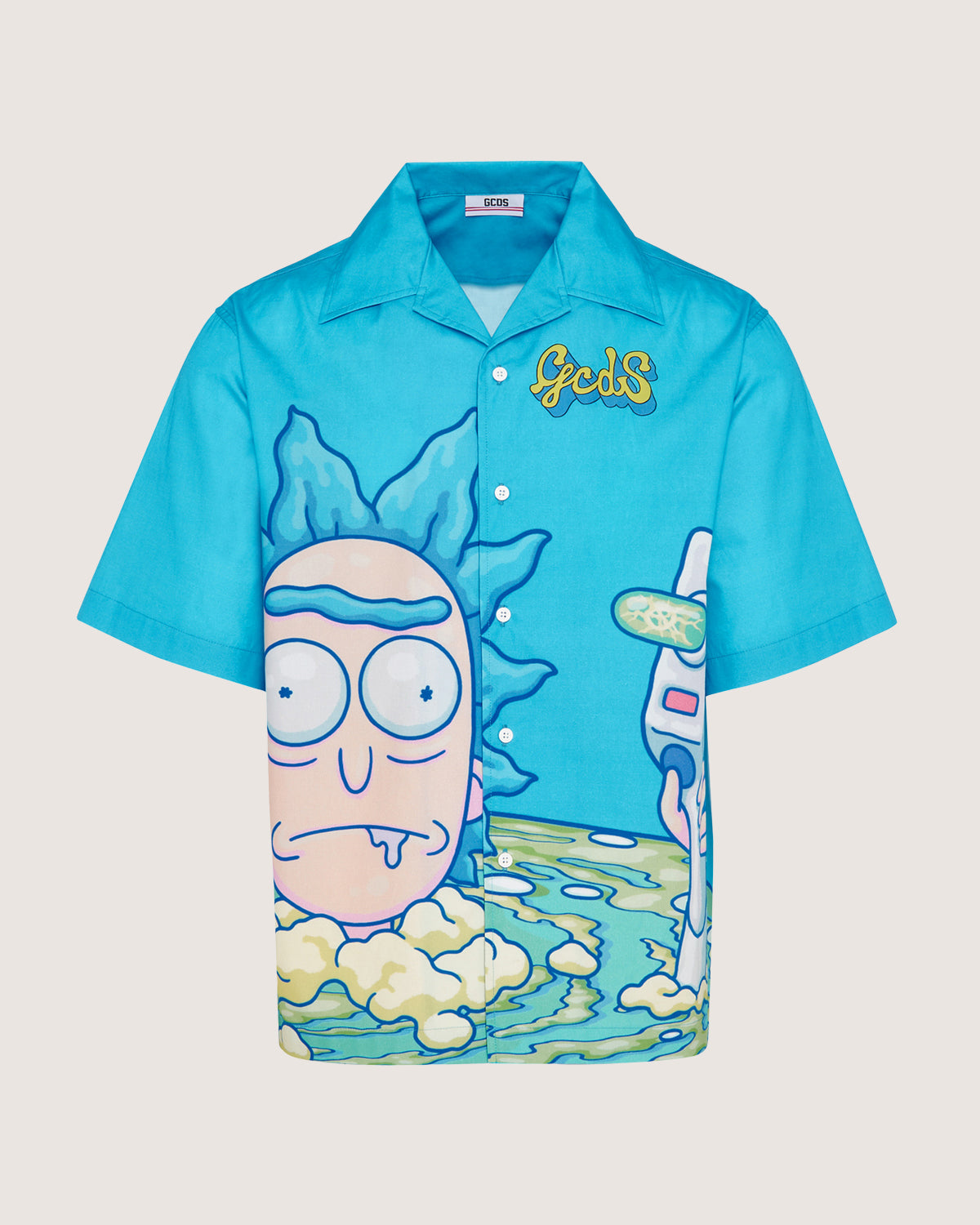 Rick and Morty bowling shirt