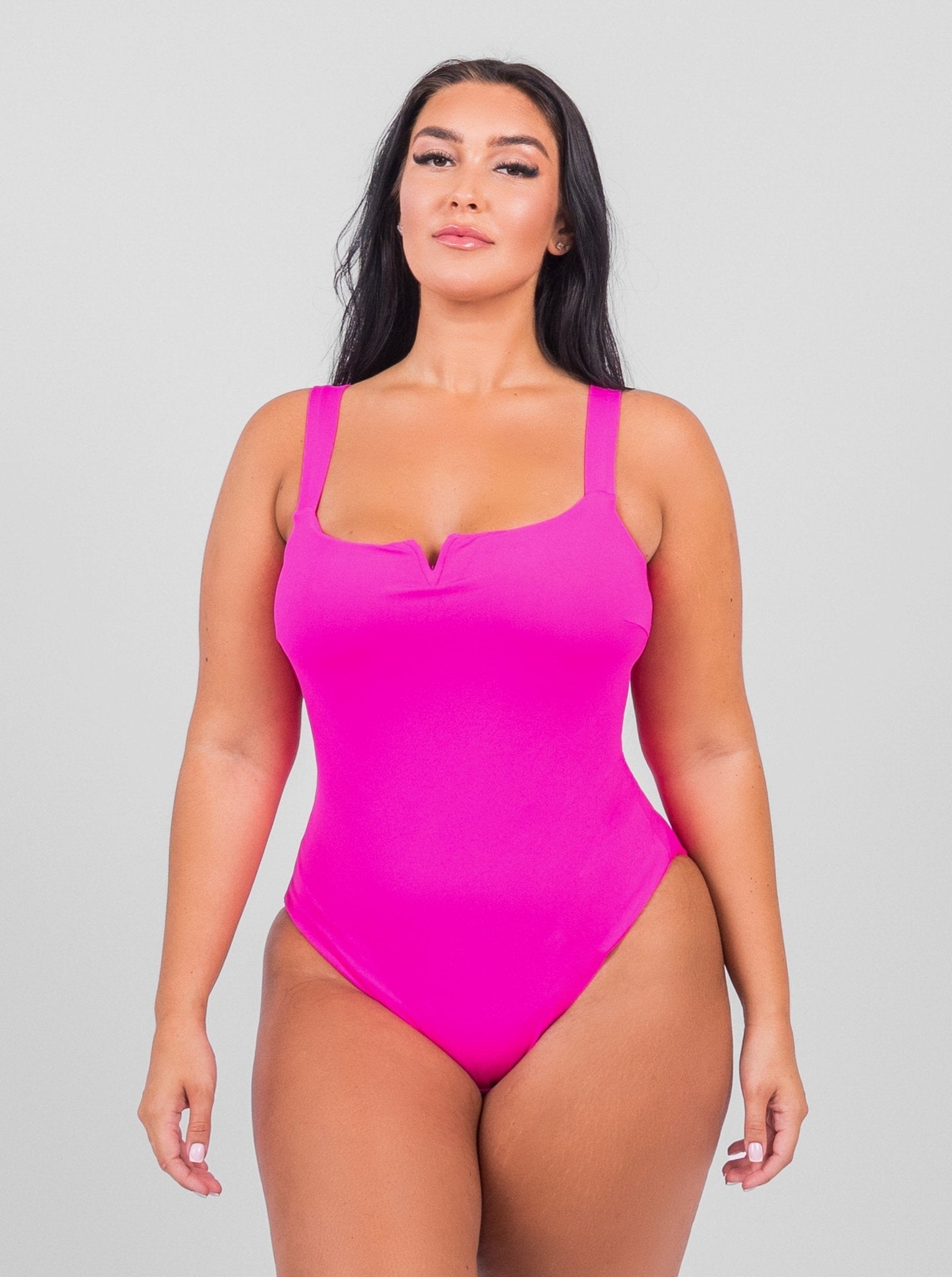 Lilou - Square Collar Bodysuit - Bella Fit US product image