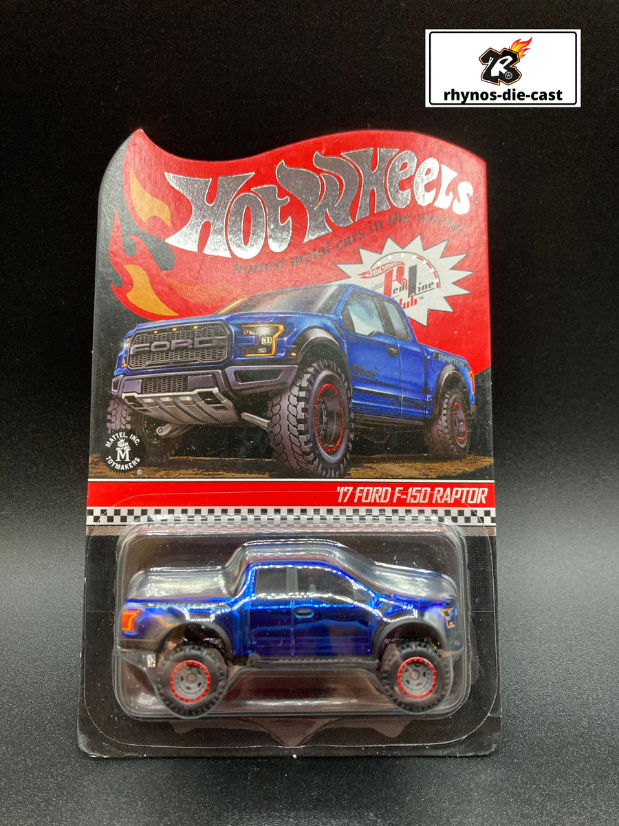 2018 Hot Wheels RLC RED LINE CLUB 2017 Ford F-150 Raptor RLC - ****/10 –  Rhyno`s Die Cast Canada