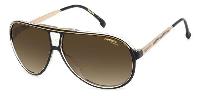 Carrera 1006/S Aviator Sunglasses in Ruthenium – Designer Daydream