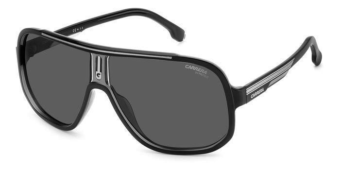Carrera 22/N Negro Pulido Grey Polarized – EyewearLocker