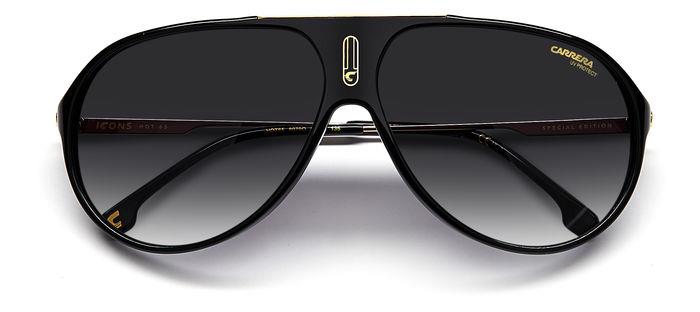 HOT65 807 black Sunglasses Unisex