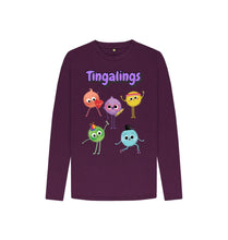 Load image into Gallery viewer, Purple Tingalings Long-Sleeved
